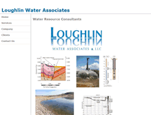 Tablet Screenshot of loughlinwater.com